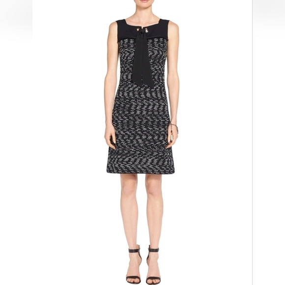 ST. JOHN | $1295 Tweed Dress - Picture 1 of 8